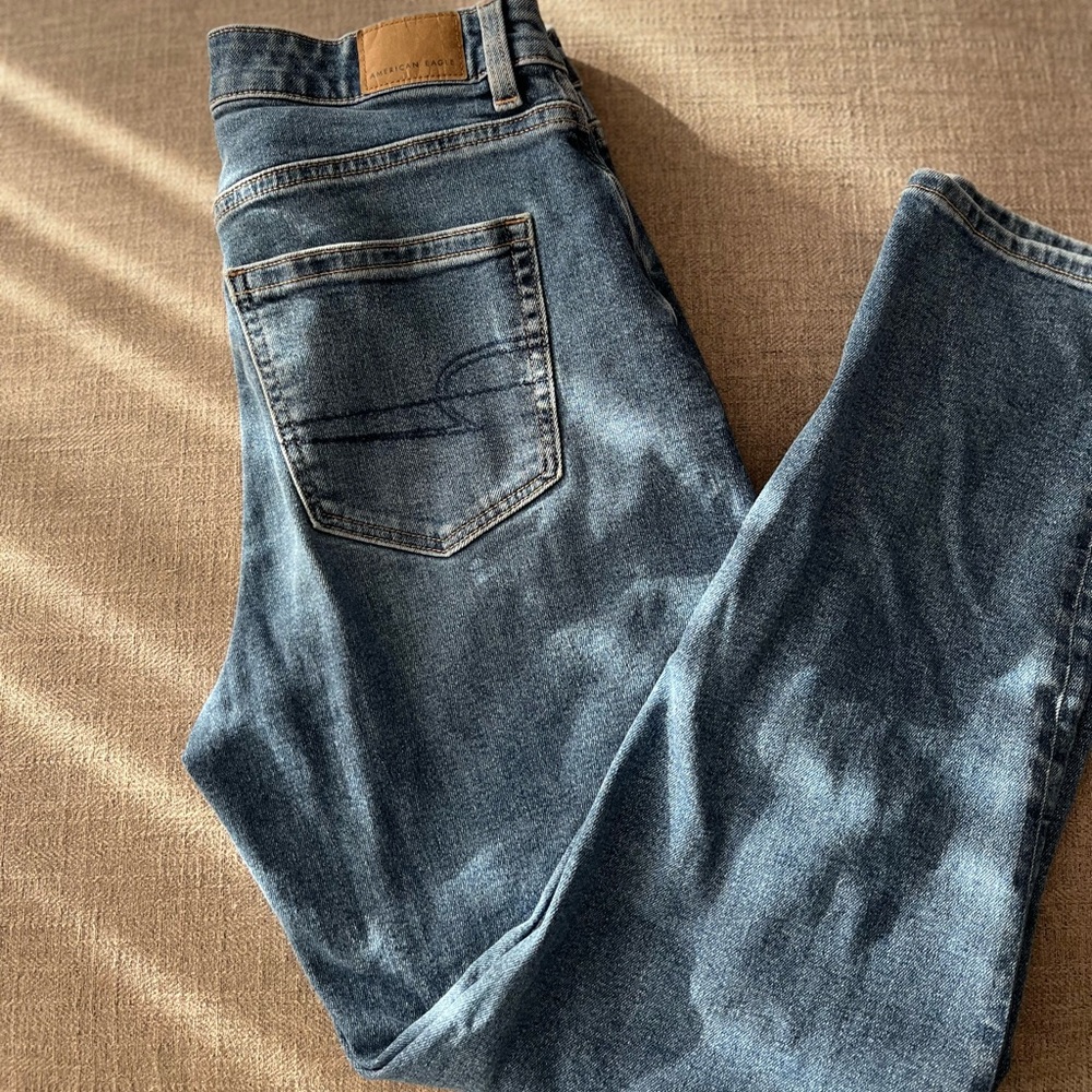 Blue Denim Mom Jeans